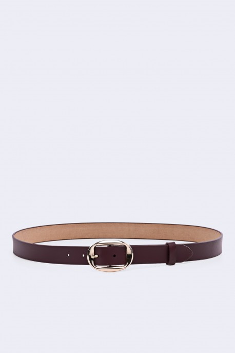 5718-63-BV Women's belt in split leather