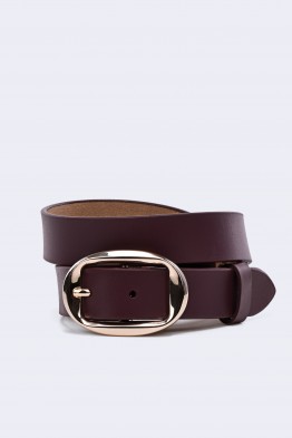 5718-63-BV Ceinture femme en croute de cuir