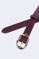 5718-63-BV Ceinture femme en croute de cuir