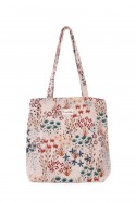 La Matilda - Tote Bag Inés Florale Beige M106-27