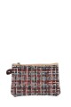 La Matilda - Pochette porte-monnaie en coton TARTAN BLUE M108-67