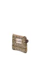 La Matilda - Cotton coin purse TARTAN YELLOW M108-68