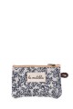 La Matilda - Pochette porte-monnaie en coton PATTERN D.BLUE M108-69
