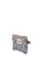 La Matilda - Cotton coin purse PATTERN D.BLUE M108-69
