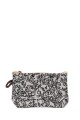 La Matilda - Cotton coin purse PATTERN BLACK M108-70
