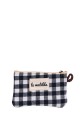 La Matilda - Cotton coin purse VICHY Marine M108