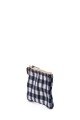La Matilda - Pochette porte-monnaie en coton VICHY Marine M108