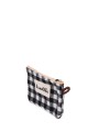 La Matilda - Cotton coin purse VICHY NOIR M108