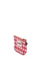 La Matilda - Pochette porte-monnaie en coton VICHY ROUGE M108