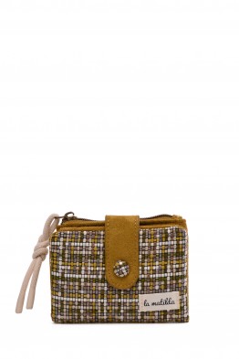La Matilda - Wallet TARTAN YELLOW M122-68