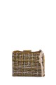 La Matilda - Porte-monnaie en coton TARTAN YELLOW M122-68