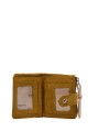 La Matilda - Porte-monnaie en coton TARTAN YELLOW M122-68