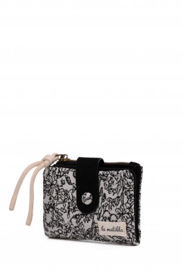 La Matilda - Wallet PATTERN BLACK M122-70