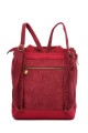 La Matilda Backpack - Pana Vino M127-2-85