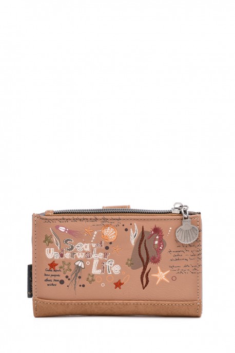 Sweet & Candy XH-06-26B synthetic wallet : colour:Khaki