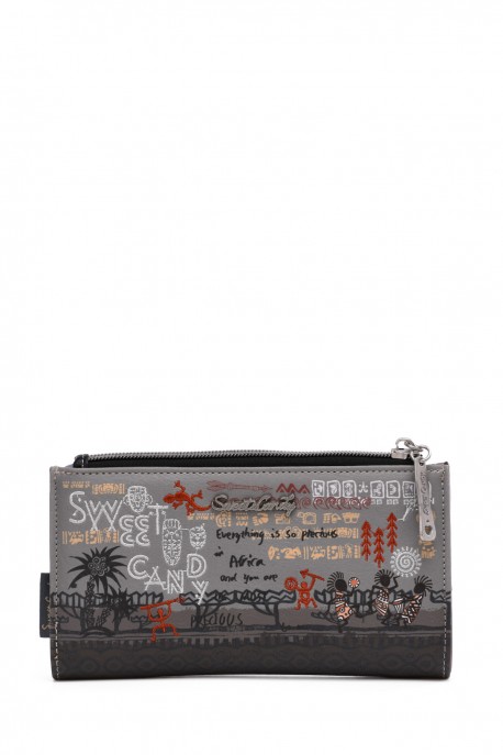 Sweet & Candy XH-17-26B synthetic wallet : colour:Black