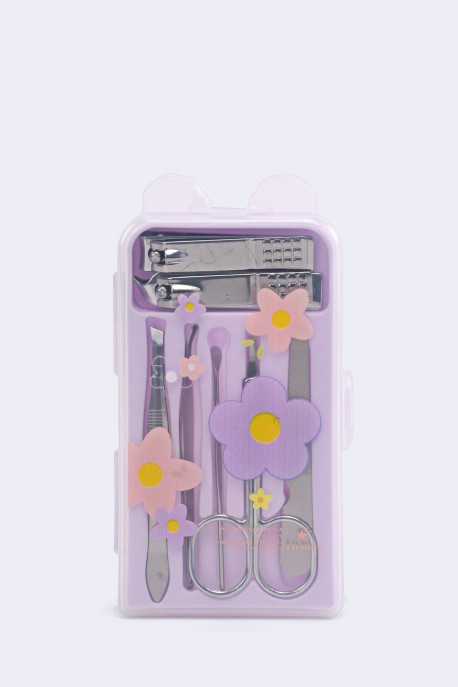 DG-3910 Set de manucure complet - Marguerites : couleur:Lilas