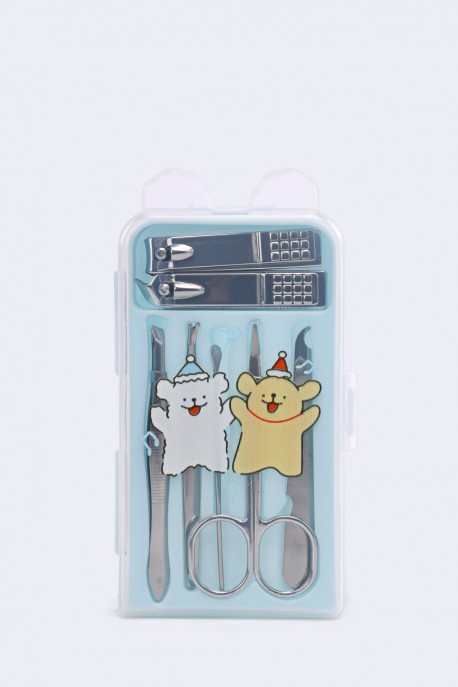 DG-3911 Set de manucure complet - Chiens : couleur:Bleu (Blue)