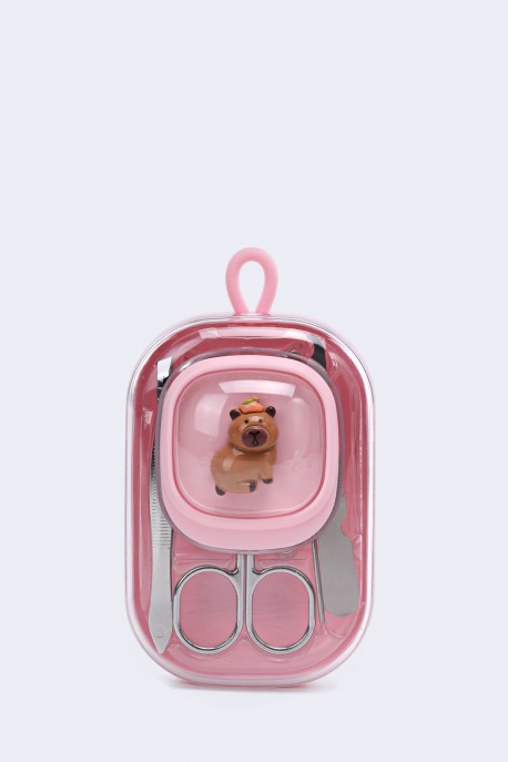 DG-3913B Set de manucure complet - Capybara : couleur:Rose (Pink)