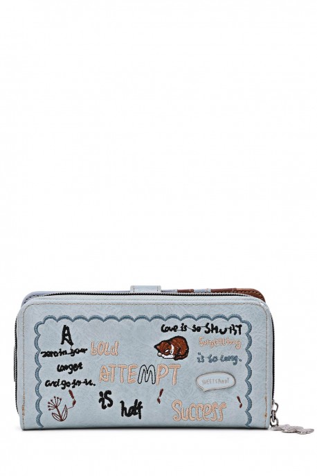 XH-01-26B Portefeuille porte-monnaie synthétique Sweet & Candy