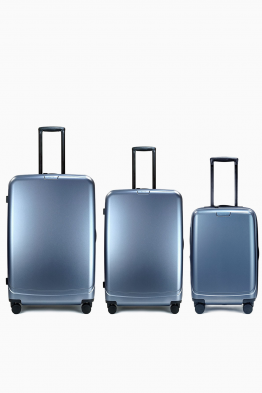 ELITE PUR MATE Set de 3 Valise trolley 100% Polycarbonate - E2129