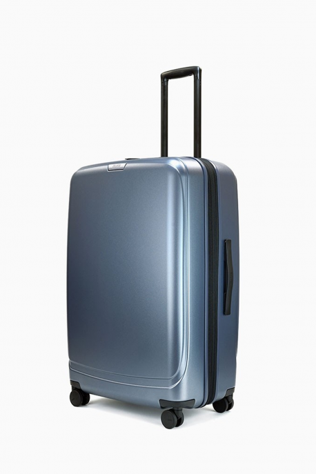 ELITE PURE MATE Valise trolley 100% Polycarbonate 65cm - E2125 : couleur:Bleu Ardoise, Taille:CHECK-IN MEDIUM (65CM)