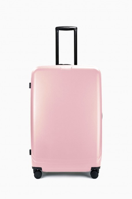 ELITE PURE MATE Valise trolley 100% Polycarbonate 75 cm - E2129 : couleur:Rose Poudr&eacute;e, Taille:CHECK-IN LARGE (75CM)