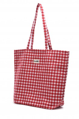 La Matilda - Grand Tote Bag VICHY ROUGE M105-22