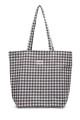 La Matilda - Grand Tote Bag VICHY Gris M105-24