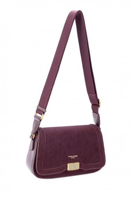 CM6961-2 Crossbody bag David Jones : colour:D.Bordeaux