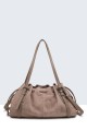 29066-BV Nubuck-textured teckel shaped duffel bag