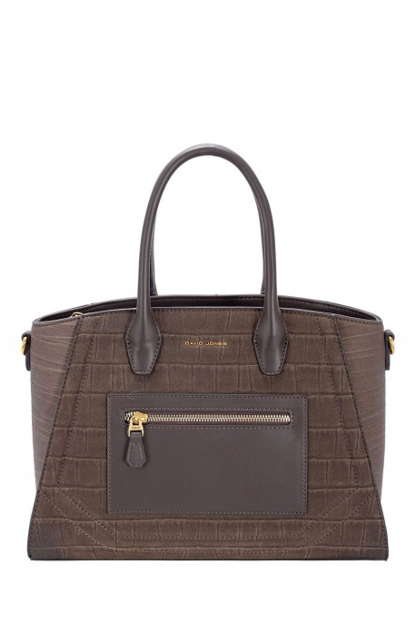 CM7737-1 David Jones Sac à main : couleur:HOT CHOCOLAT