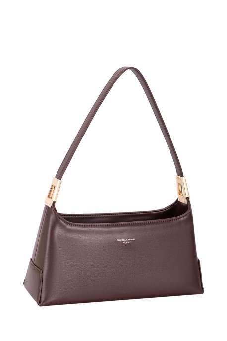 CM8520 David Jones Baguette Handbag : colour:HOT CHOCOLAT
