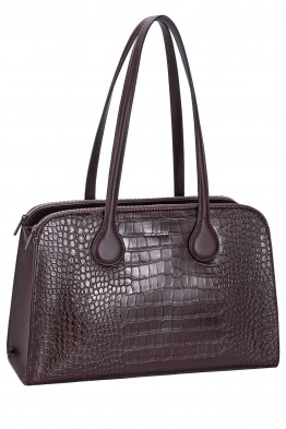 CM8529 David Jones Crocodile Dome Purse