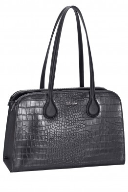 CM8529 David Jones Crocodile Dome Purse