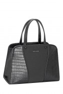 CM8533 David Jones Croc Trapezoid Handbag