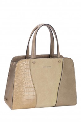 CM8533 David Jones Croc Trapezoid Handbag