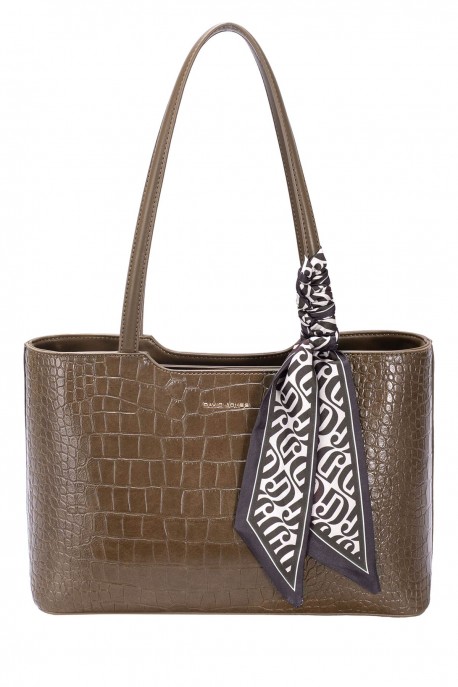 CM8534 David Jones Crocodile Handbag