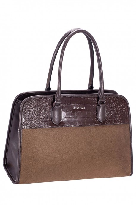 CM8455-1 Dome handbag David Jones : colour:WENGE WOOD