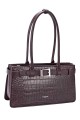 CM8604 David Jones Crocodile Shoulder Bag with Belt