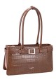 CM8604 David Jones Crocodile Shoulder Bag with Belt