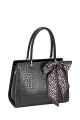 CM8616 David Jones Gusseted Crocodile Handbag