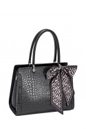 CM8616 Sac à main croco Soufflet David Jones