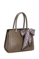 CM8616 David Jones Gusseted Crocodile Handbag