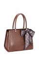 CM8616 Sac à main croco Soufflet David Jones