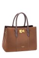 CM8624 David Jones Nubuck Effect Gusset Handbag