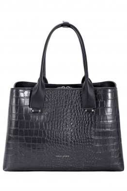 CM8627 Sac à main Trapèze croco David Jones