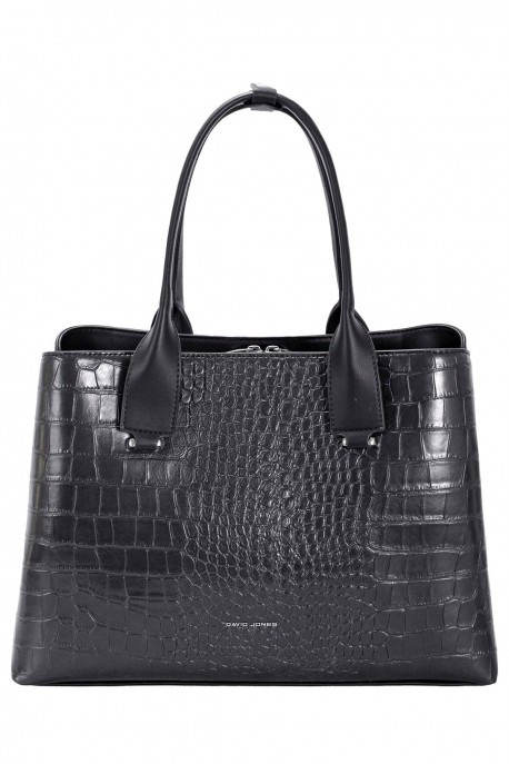 CM8627 Sac à main Trapèze croco David Jones