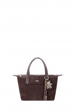 CM8688 David Jones Corduroy Style Shopping Handbag