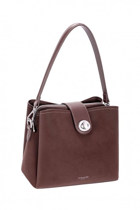 CM8541A Sac à main seau David Jones : couleur:HOT CHOCOLAT